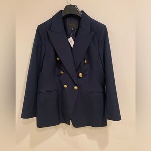 NWT Banana Republic Captain’s Blazer Navy